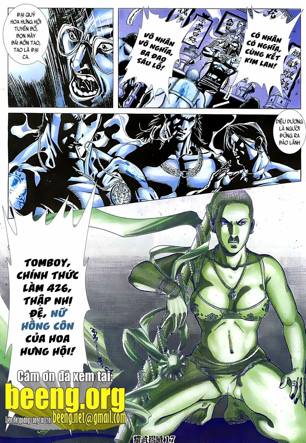 diệu võ dương oai chapter 130 2