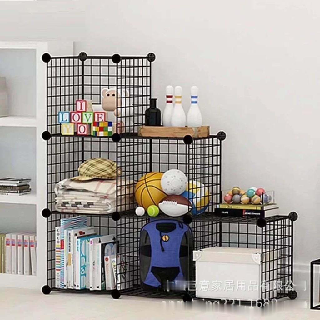 Tủ Lưu Trữ Lưới Sắt, Giá Hoa Có Thể Gập Lại, Đựng Giày chuồng Chó Thú Cưng, đựng Quần Áo Đơn Giản đa năng zz43 zz44