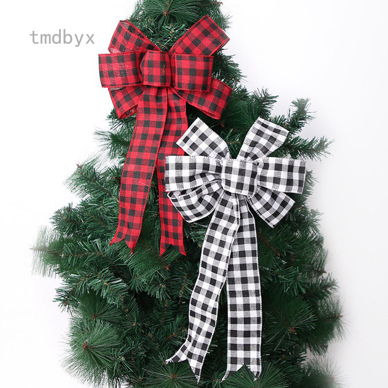 Nơ Trang Trí Giáng Sinh 10 Inch