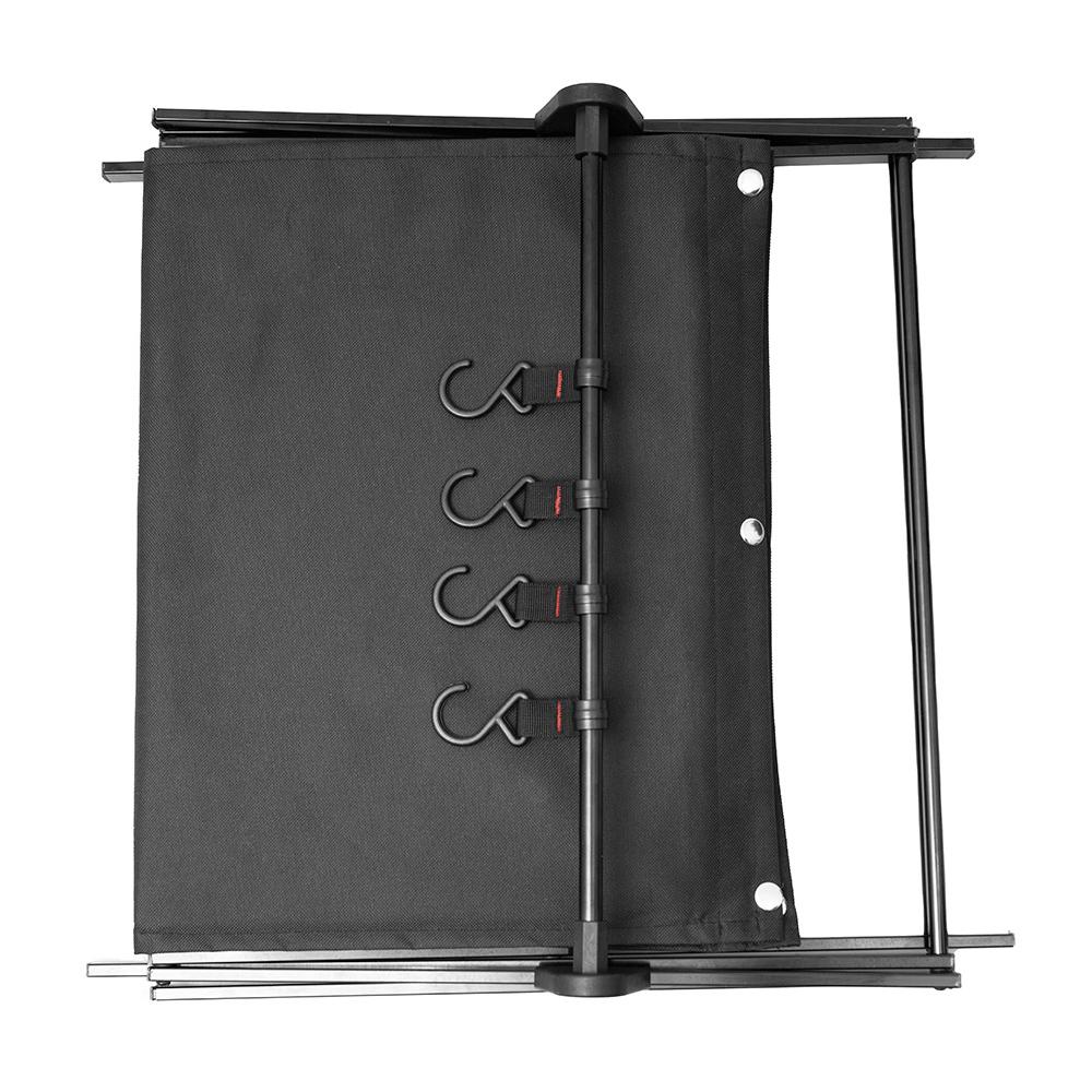 Outdoor Camping Cups Bowls Folding Drying Rack Hung Shelf With Hook Aluminum Alloy Bracket Picnic BBQ Tableware Cookware Storage Rack Campsite Tools Shelf