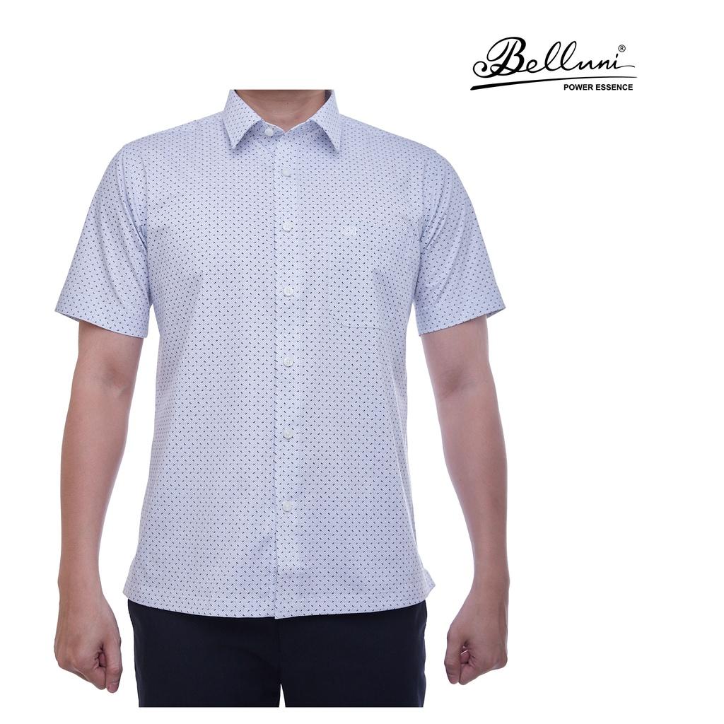 Áo sơ mi nam ngắn tay BELLUNI vải sợi tre thoải mái thanh lịch - ABN.BPS.BE.220.BL7