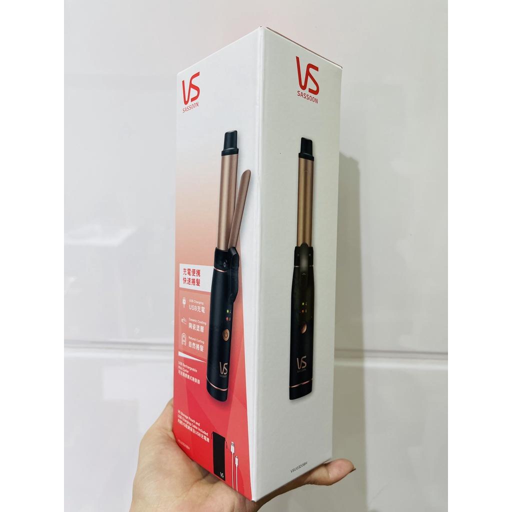 Máy uốn tóc không dây VS Sassoon Mini phủ Ceramic màu đen