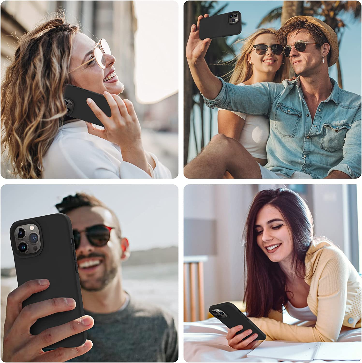 Ốp lưng silicon case cho iPhone 14 Pro Max siêu mỏng 0.3mm chống bám bẩn hiệu Memumi Liquid mặt lưng siêu mềm mịn, có gờ bảo vệ camera - hàng nhập khẩu