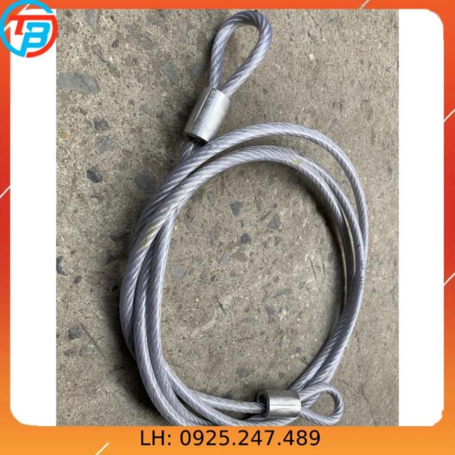 Cáp Khoá Xe - Khoá cây cảnh 10mm - Cáp Thép Thái Bình Vina