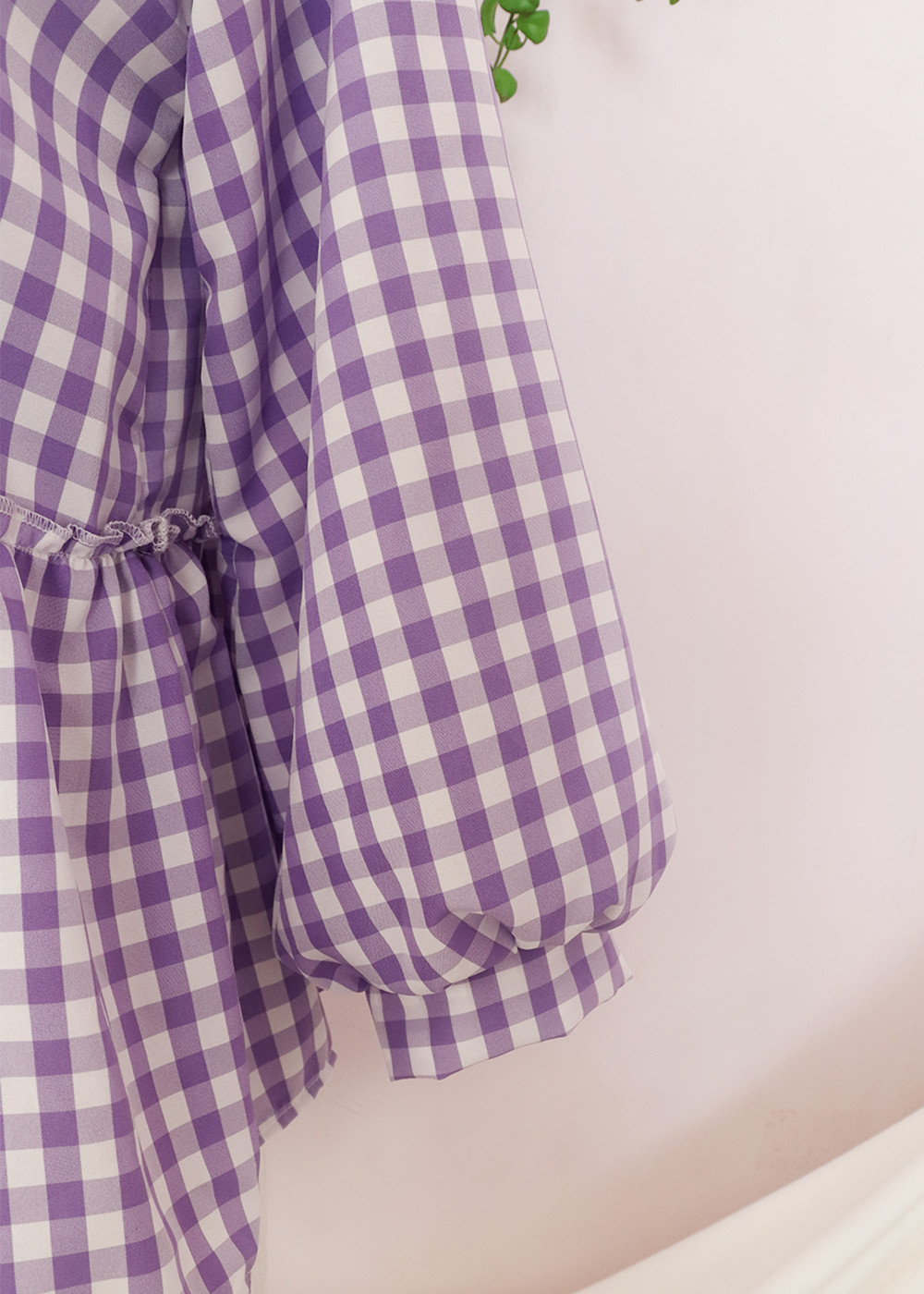 Áo kiểu nữ baby doll màu tím hot trend xinh xắn, dễ thương  RM011