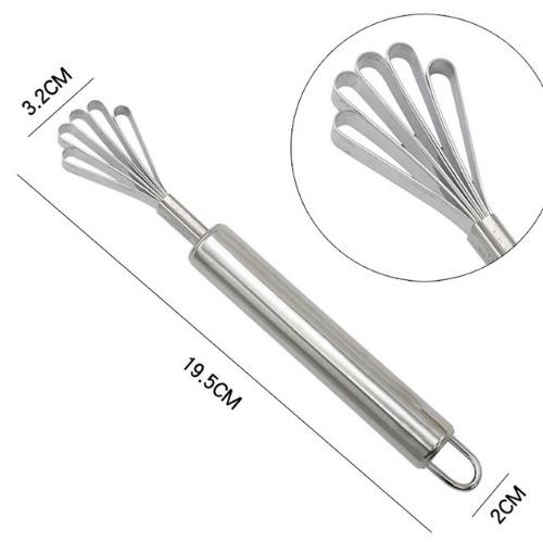 Cây nạo dừa đánh vảy cá bằng Inox cầm tay nhỏ gọn, đồ bào gọt thực phẩm rau của quả tiện lợi dụng cụ nhà bếp hiện đại