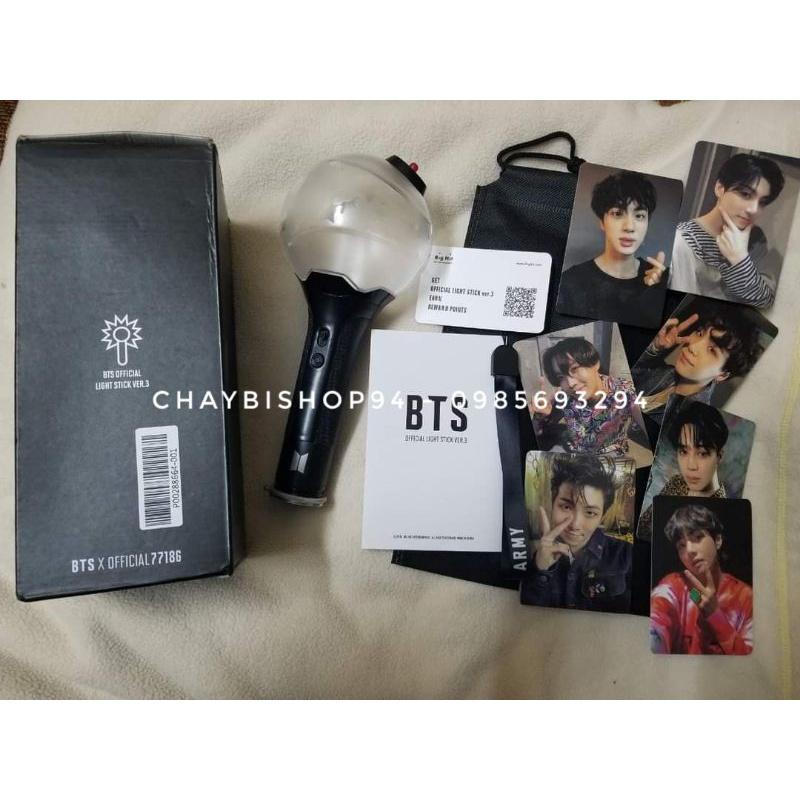 Lightstick BTS bomb ver3 kết nối bluetooth với điện thoại