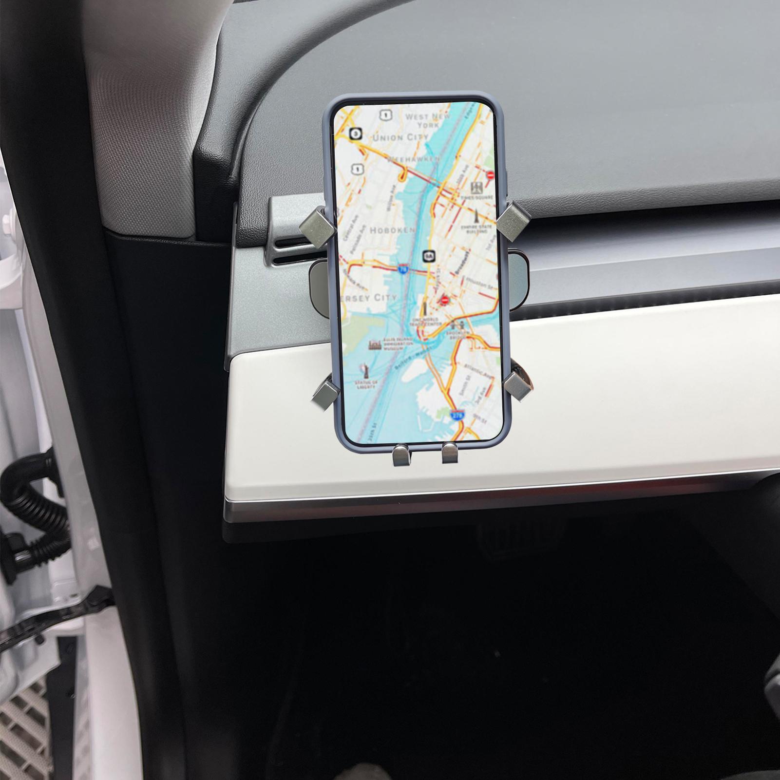 Car Phone Mount Holder Air Outlet Mount Smartphone Holder Cradle Stable  Non-slip Phone Stand Replacement for all Tesla