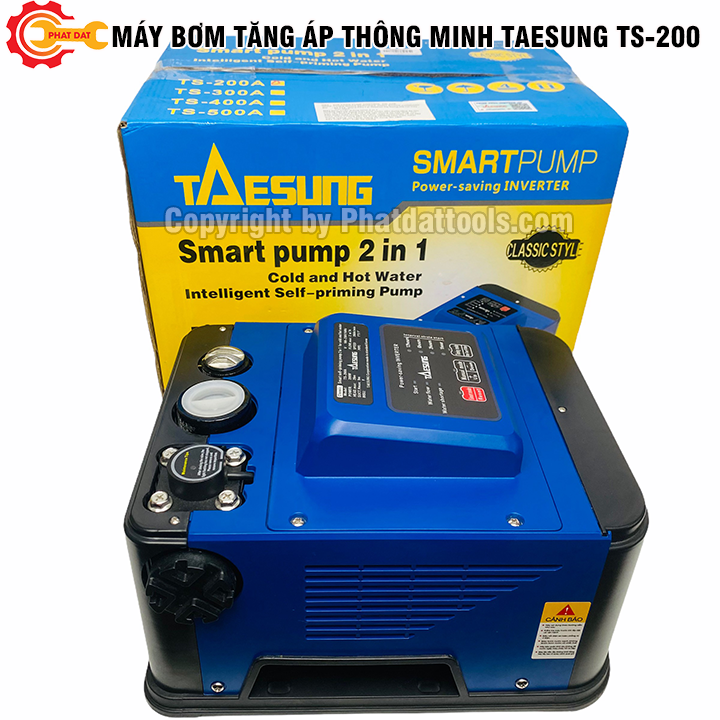 Máy Bơm Tăng Áp Tự Động Thông Minh TAESUNG TS-200A-2 trong 1