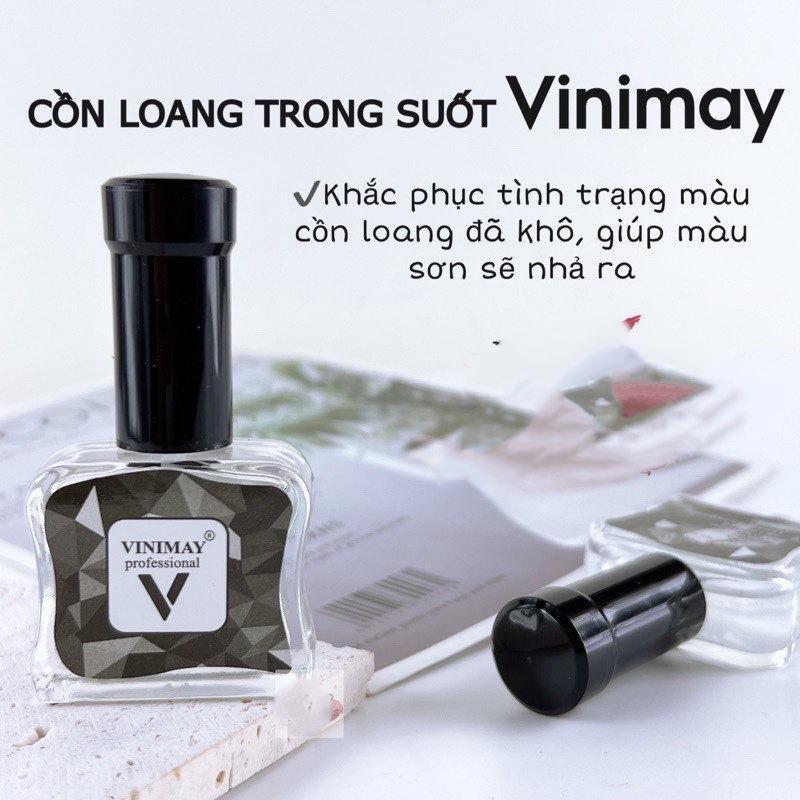 Cồn Loang Vinimay Màu Trắng Đen Trong Suốt Cao Cấp 15ml Làm Nail Nhanh Khô, Tạo Hiệu Ứng Loang Màu Sơn Móng Nghệ Thuật Tiện Dụng Nữ Women