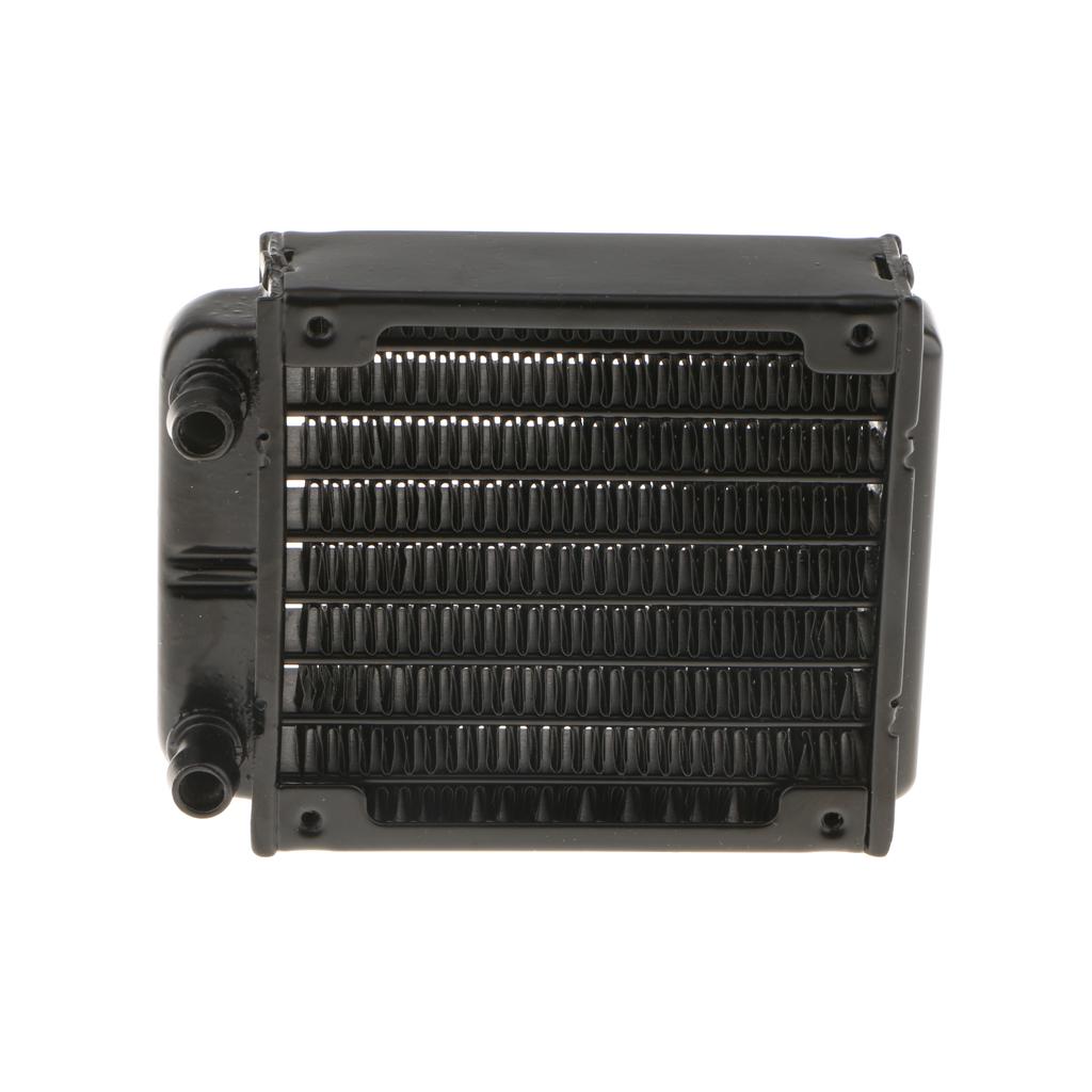 2Pcs Aluminum Computer Radiator 8 Pipe 80mm Cooling For CPU Led Heatsink