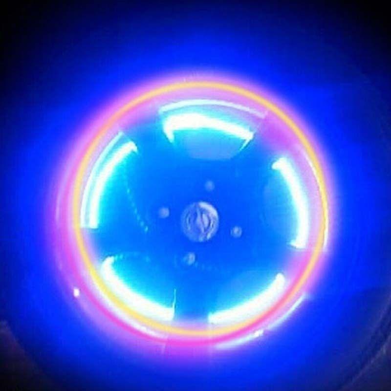 4 Nắp Van Bánh Xe Có Đèn LED Trang Trí Độc Đáo