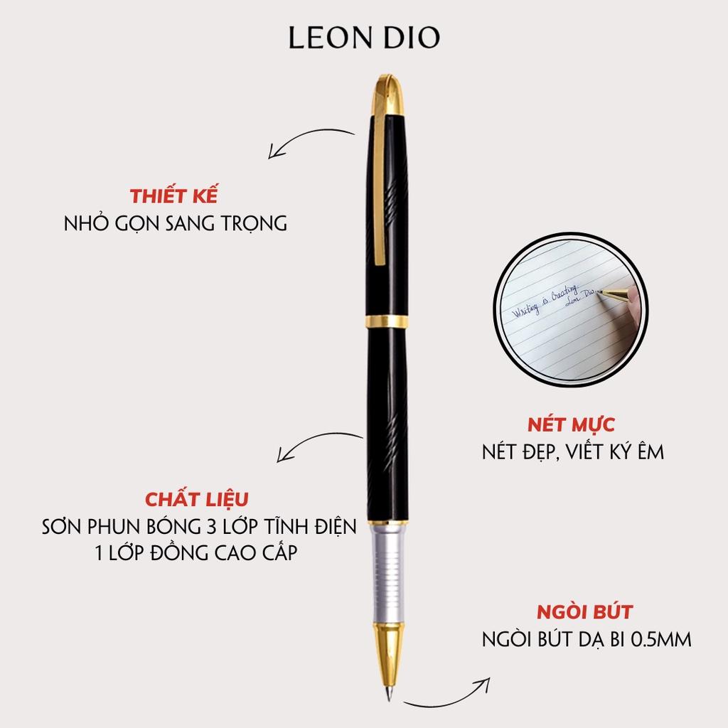 Bút Ký Tên Cao Cấp Leon Dio Asprire LDB3B, Mực Dạ Bi, Ngòi 0.5mm