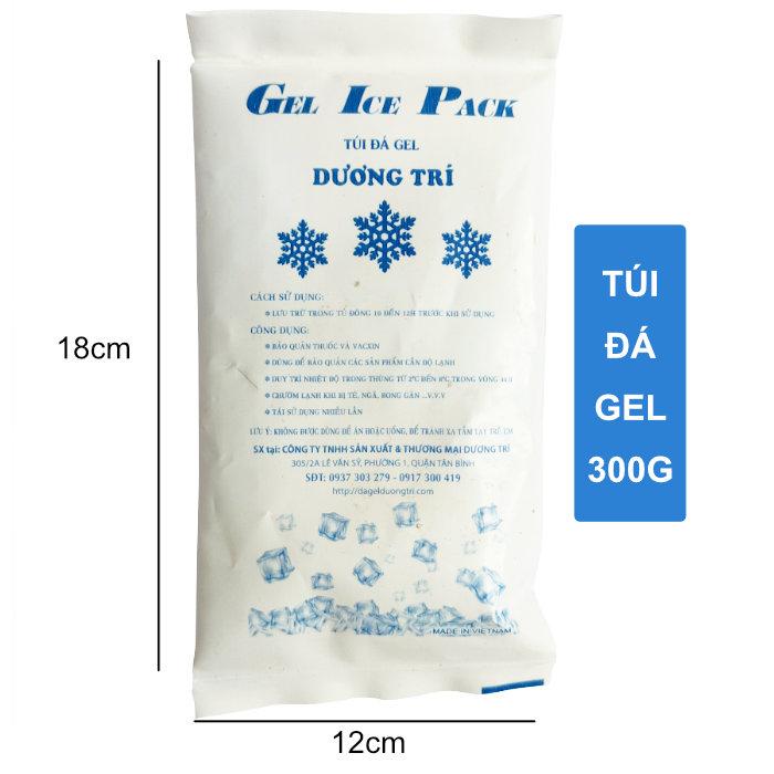 Combo 5 Túi Đá Gel (Đá Khô) 300g Giữ Lạnh Bảo Quản Thực Phẩm, Hải Sản, Socola