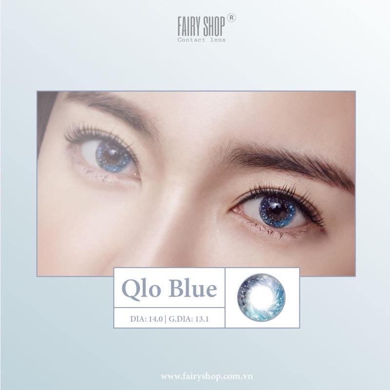 Kính Áp Tròng Qlo7 Blue 14.0 mm- FAIRY SHOP CONTACT LENS