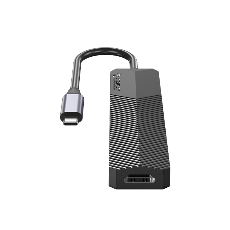 Hub typec 6 trong 1 Orico MDK-6P sang HDMI 4K, 1 x USB-C PD 55W, USB 3.0,2.0, SD/TF - Hàng Chính Hãng