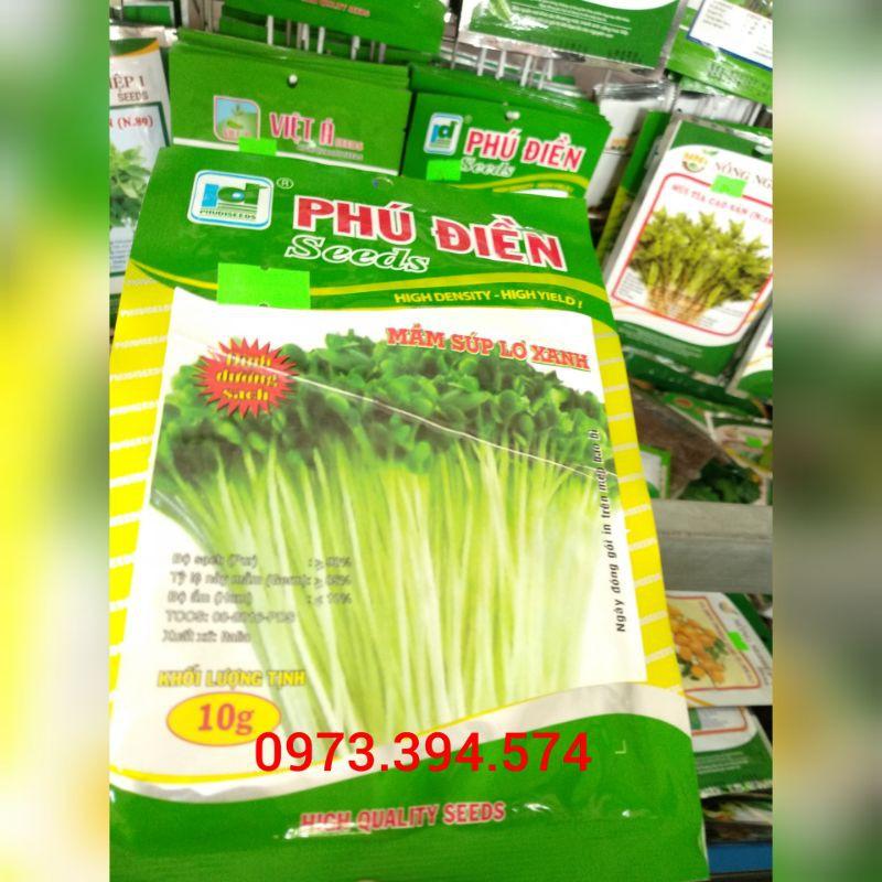 HẠT GIỐNG RAU MẦM_ MẦM SÚP LƠ XANH