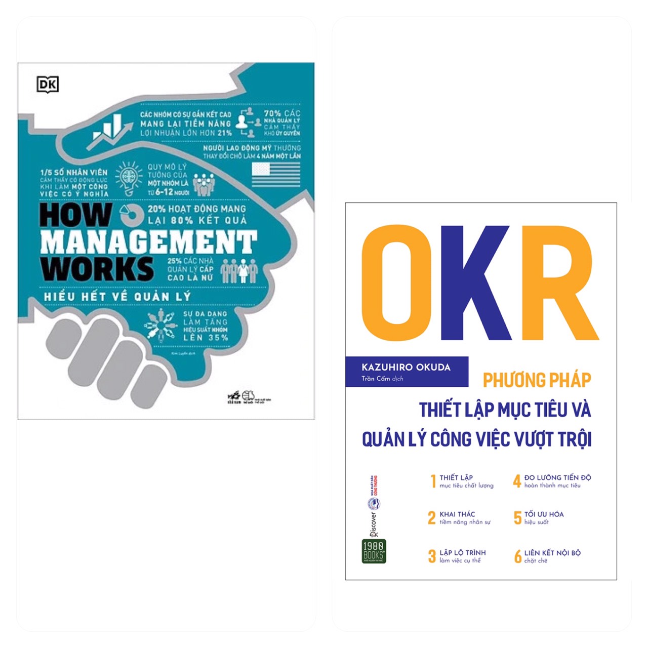 Combo 2 cuốn: How Management Works - Hiểu Hết Về Quản Lý + OKR - Phương Pháp Thiết Lập Mục Tiêu Và Quản Lý Công Việc Vượt Trội