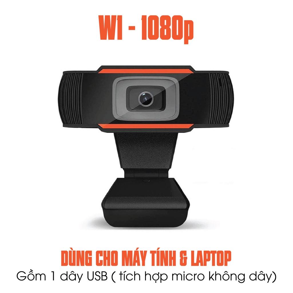 Webcam Máy Tính, Webcam mini Full HD 1080P Có Mic-USB kẹp màn hình, Học Online Qua ZOOM