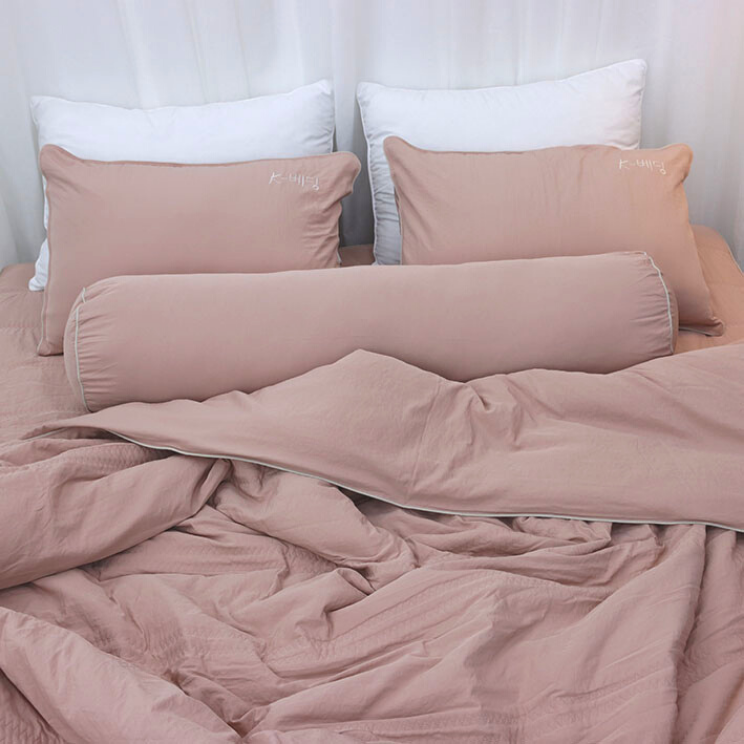 Chăn bốn mùa Micro Modal Hồng K-Bedding KMMS202 200*220cm