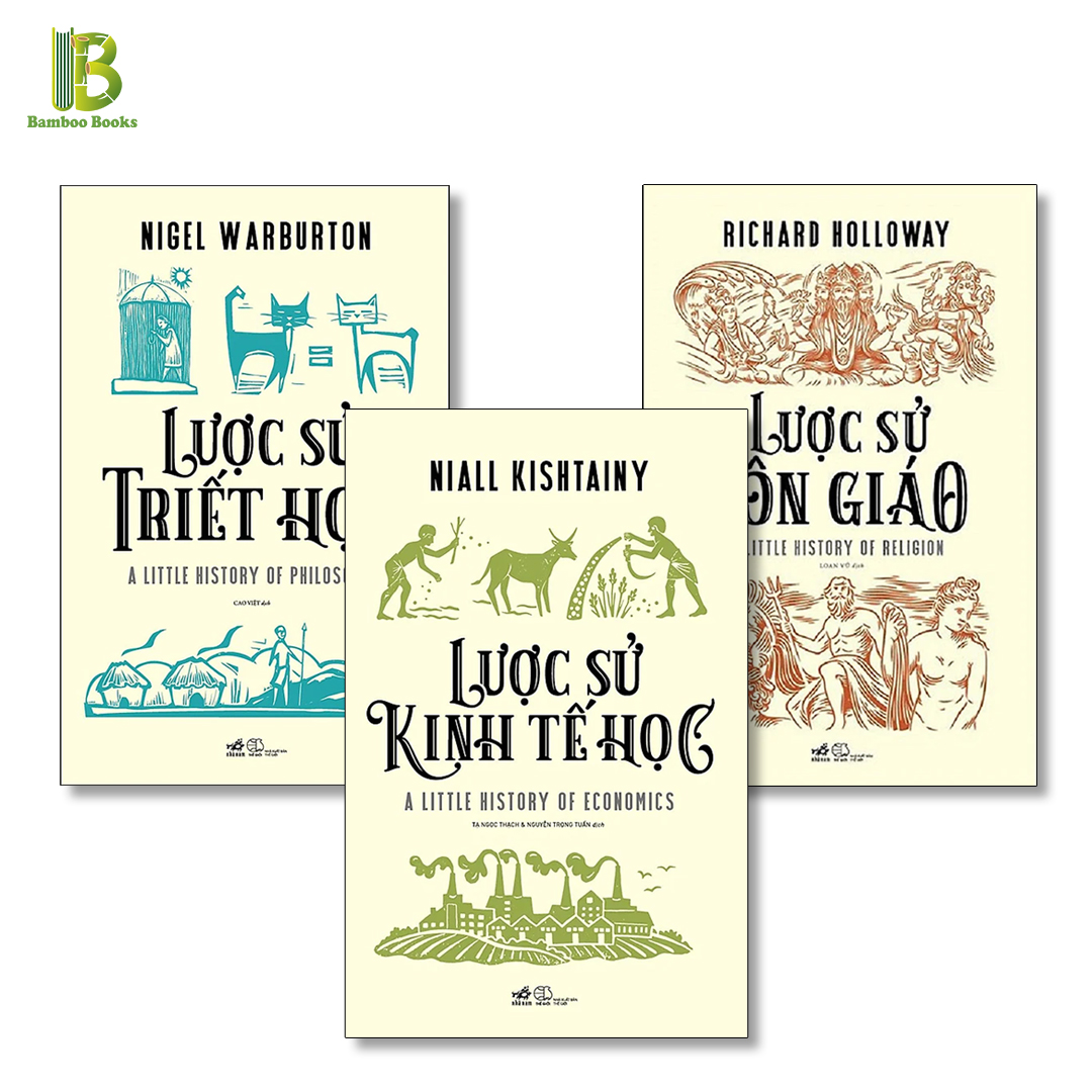 Combo 3Q: Lược Sử Triết Học + Lược Sử Tôn Giáo + Lược Sử Kinh Tế Học - Nhã Nam - Bìa Mềm