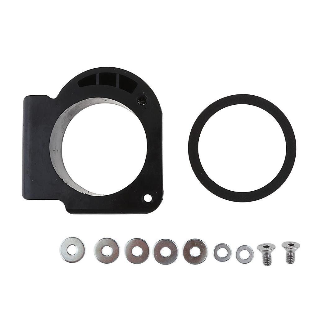 62mm Inner Dia. Air Filter Intake Adapter Interface with Mounting Accessories for  Warrior