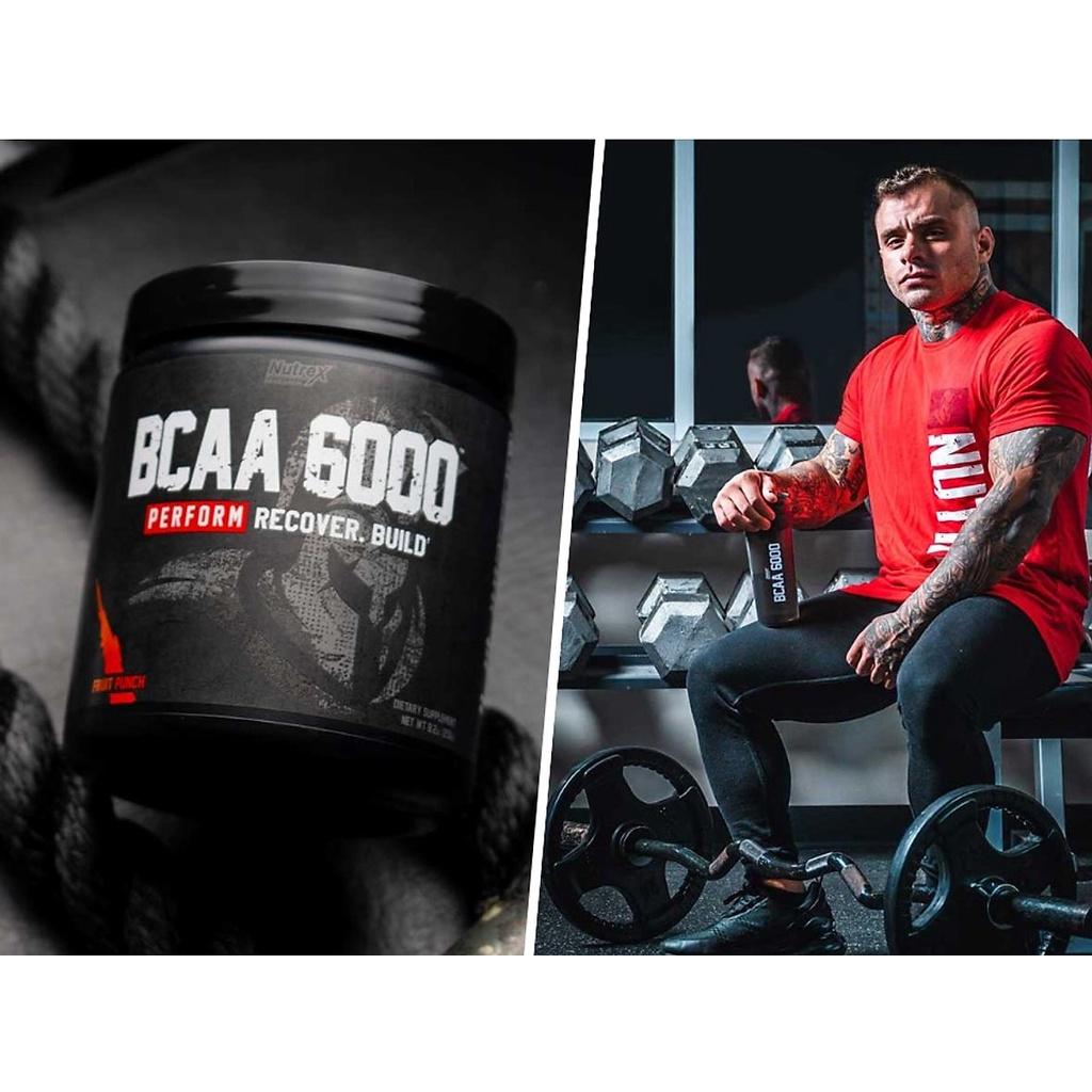 Nutrex BCAA 6000 Thực Phẩm Bổ Sung Chống Dị Hóa Và Phục Hồi Cơ Bắp 30 Lần Dùng