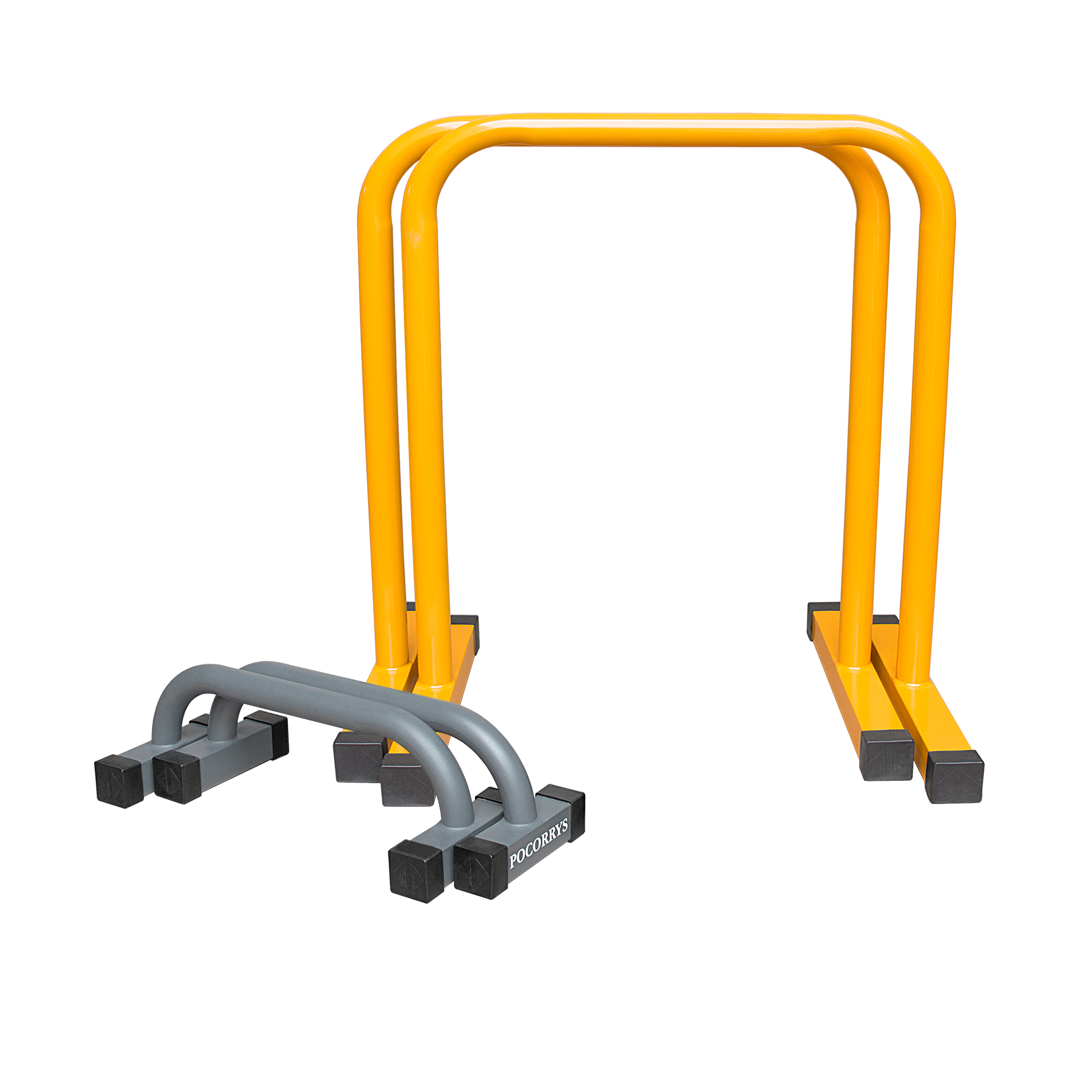 Combo 2 bộ Xà kép Parallettes Dip &amp; Push Up cao 83 - 18cm