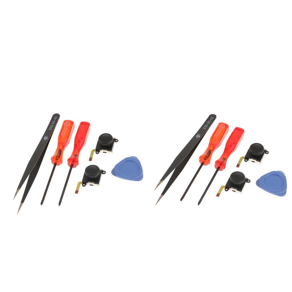 2 Set of 3d L / R Analog 3D Button Thumbstick Stick Joystick with Tool Set