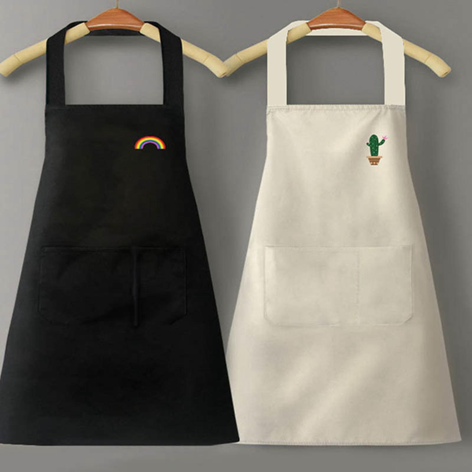 Kitchen apron Waterproof Bib Chef apron for Restaurants Homes Gardening
