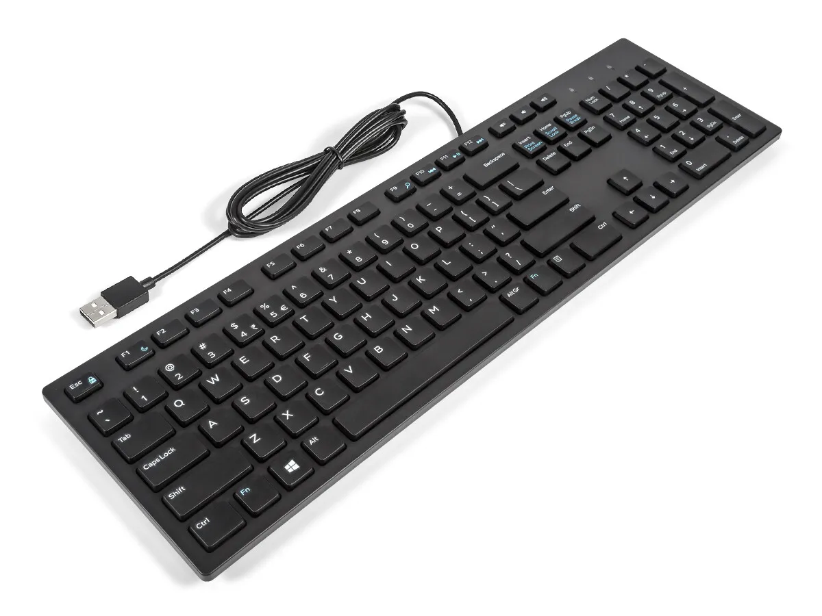 Bàn phím có dây Dell KB216 - Hàng chính hãng FPT phân phối