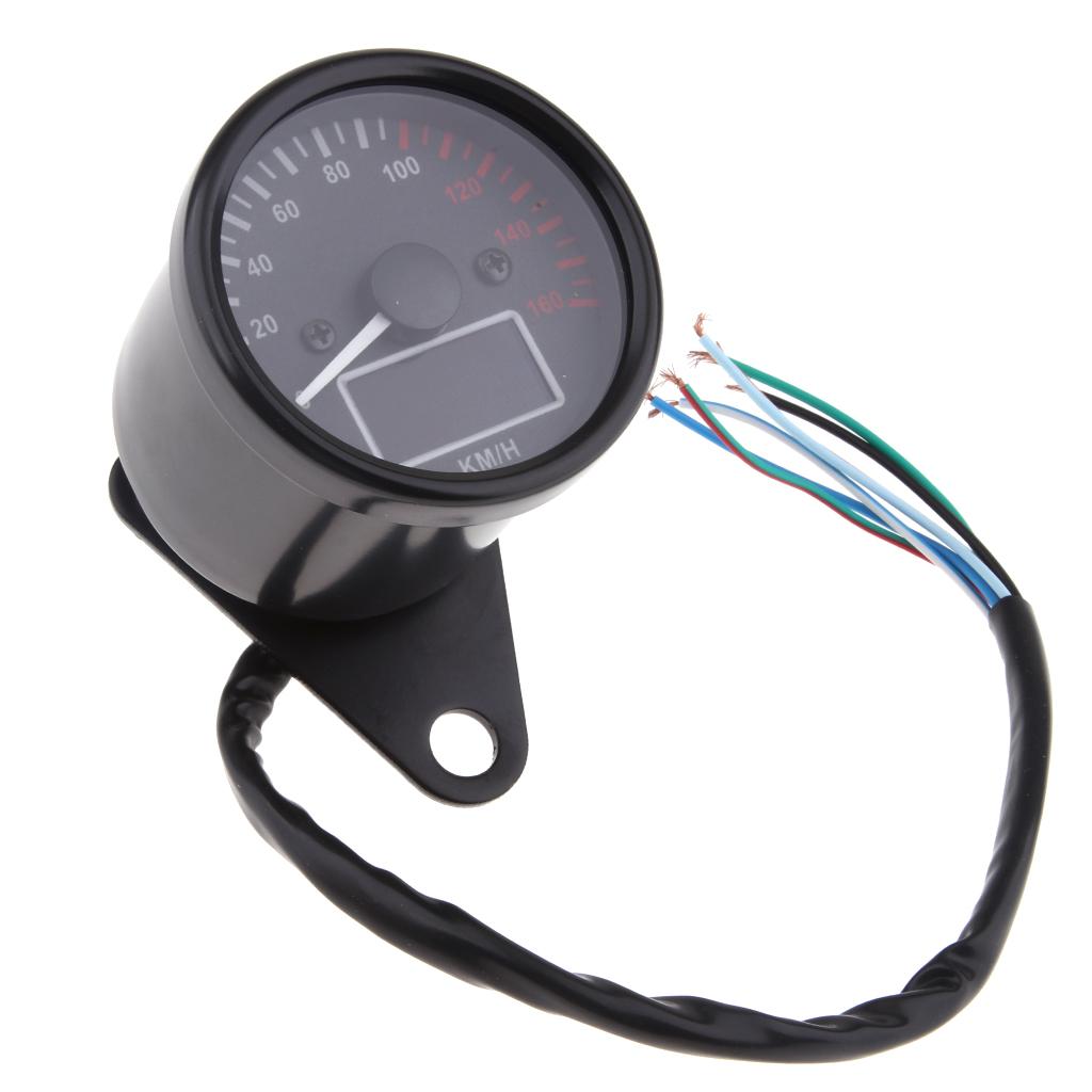 12V Motorcycle Digital LCD   Fuel Meter Gauge