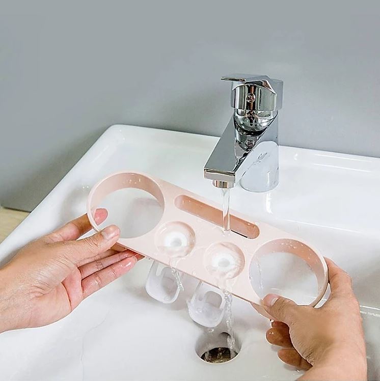 Dụng cụ nhả kem đôi tự động - bộ nhả kem đôi tặng kèm 4 cốc tử tính E1802