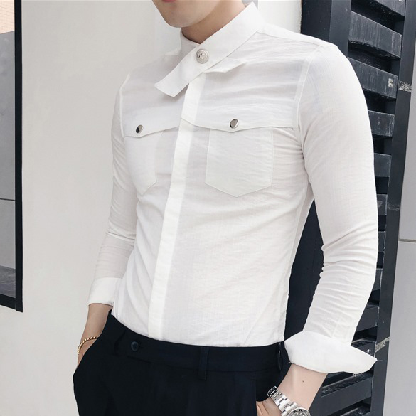 Áo sơ mi, áo sơ mi nam dài tay  thời trang,phong cách,  co giãn, hàng thiết kế cao cấp,N11