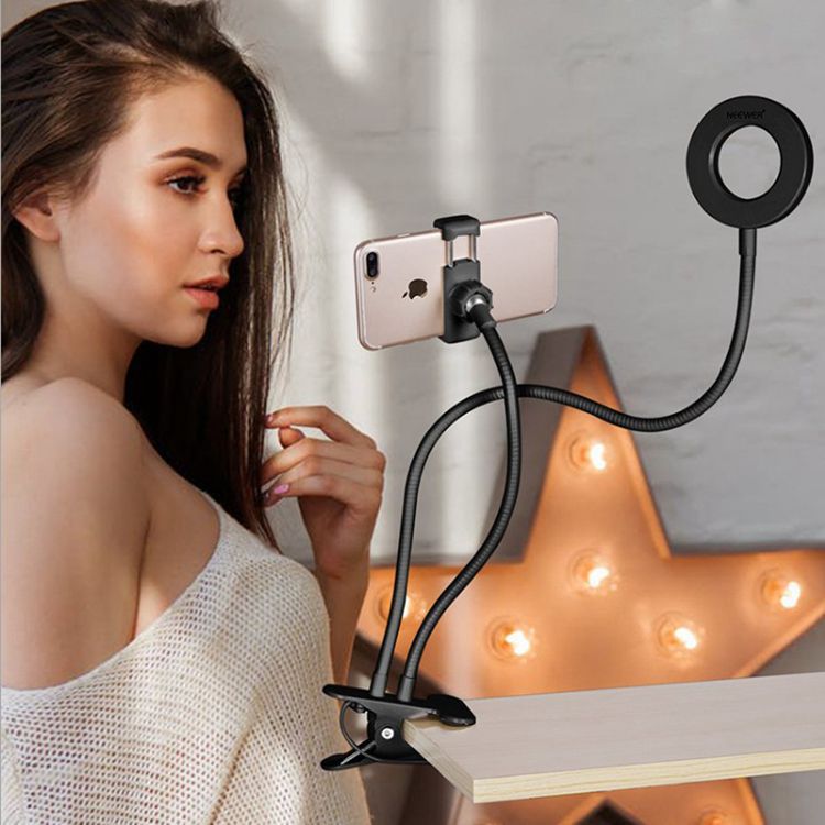 Đế kẹp điện thoại có đèn Led Likestream TIKTOK STN-V109