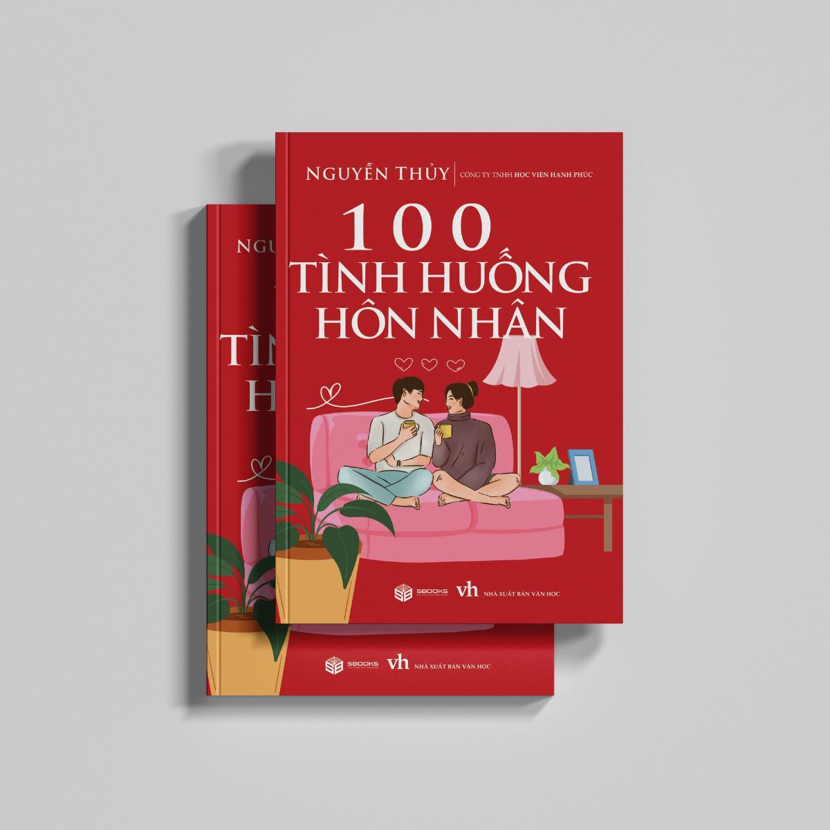 Sách 100 Tình huống hôn nhân - Sách tâm lý giáo dục gia đình hay nhất 2024 - Sách Sbooks chính hãng