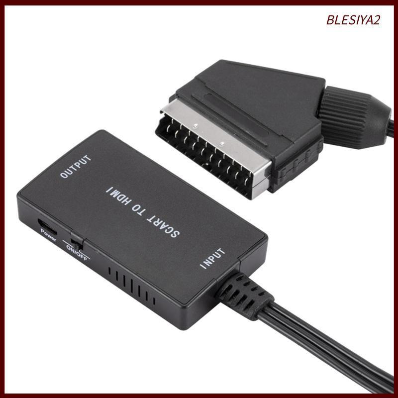 Bộ chuyển đổi Scart sang HDMI Video 1080p/720P Audio đầu ra cho DVD TV