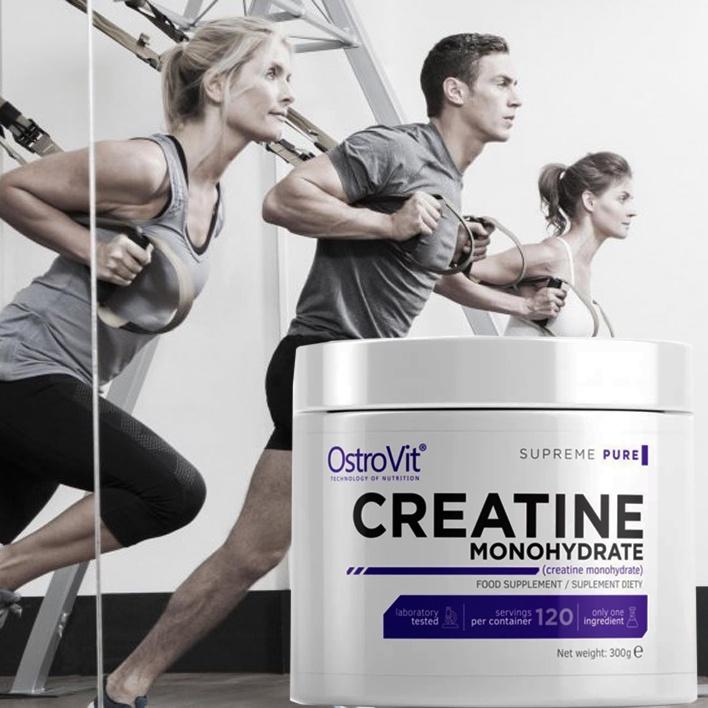 Creatine Ostrovit Tăng Sức Mạnh Cơ Bắp Chuyển Hóa Năng lượng Đốt Mỡ Ostrovit Creatine Monohydrate 500g