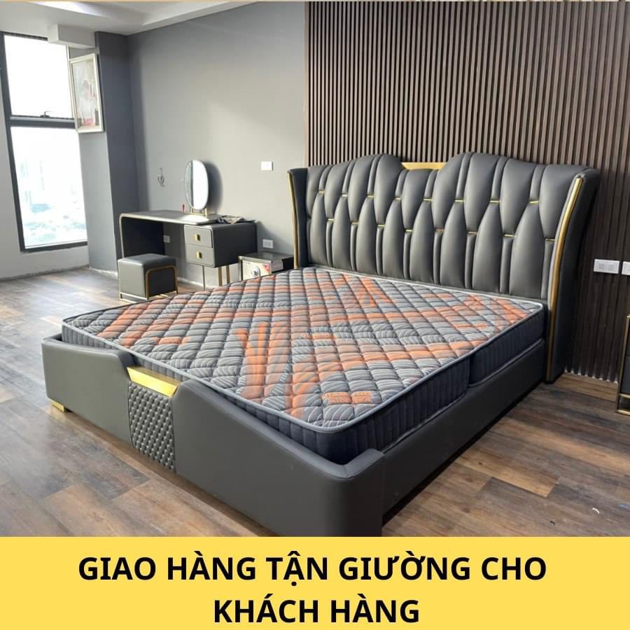 Đệm cao su non Kim Cương Aloe Vera Flex tinh chất lô hội - Chính hãng 100% - Mix mầu