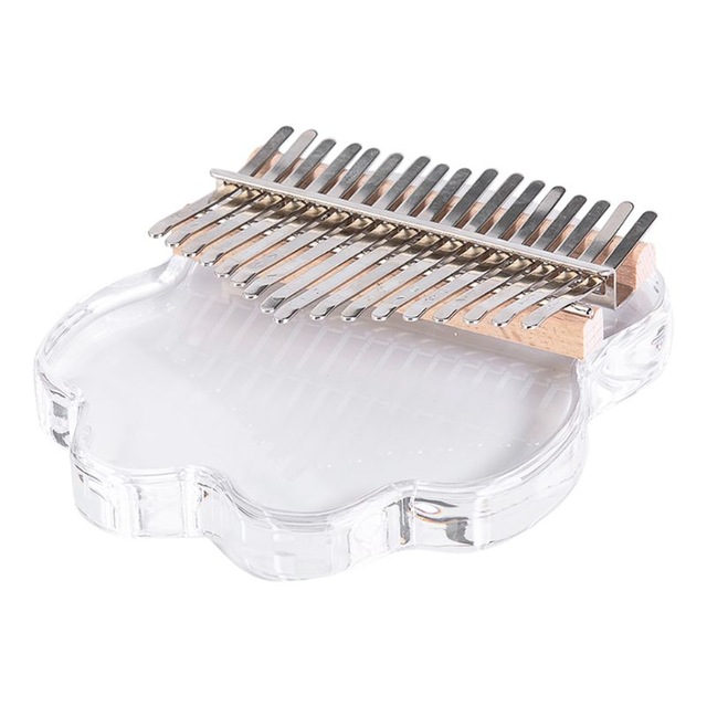 Đàn kalimba 17 phím pha lê nguyên khối IME-08512 đầy đủ phụ kiện túi chống sốc, búa chỉnh âm, stick dán màu, khăn lau. Tặng Đàn Kalimba 17 phím gỗ nguyên khối Mahagony PJLIM72