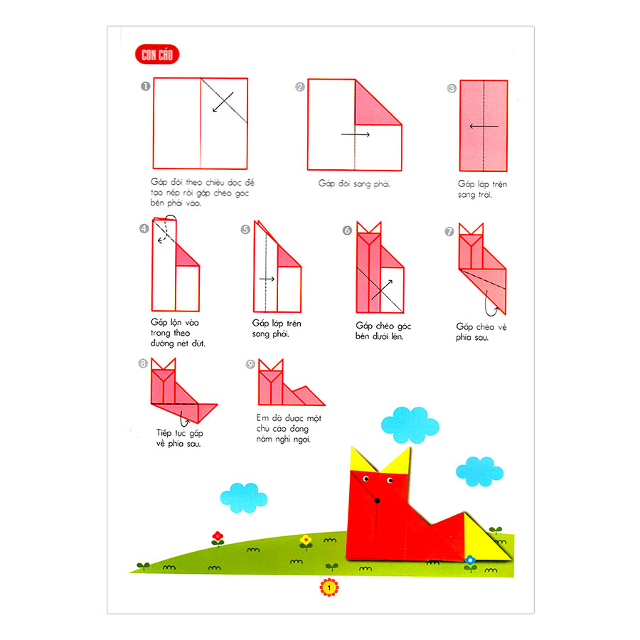 Em Tập Gấp Hình 4-5 Tuổi - Cơ Bản