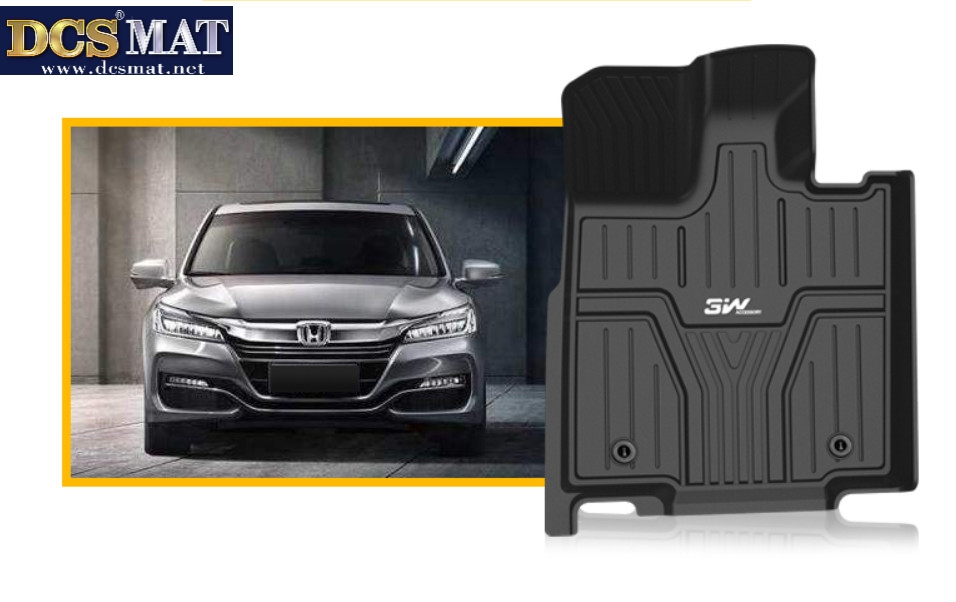 Thảm lót sàn cho xe Honda Civic 2016-2021 thương hiệu DCSMAT