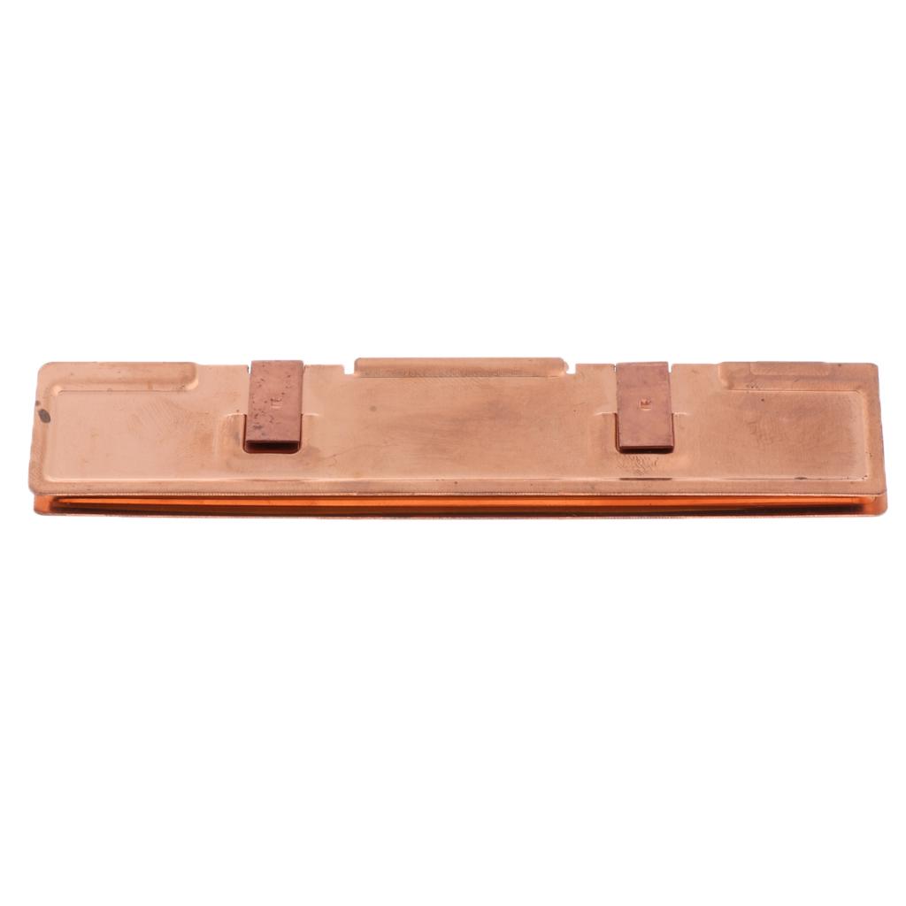 2xCopper RAM Heat Sink Cooler Cooling Radiator Heatsink for Notebook Computer