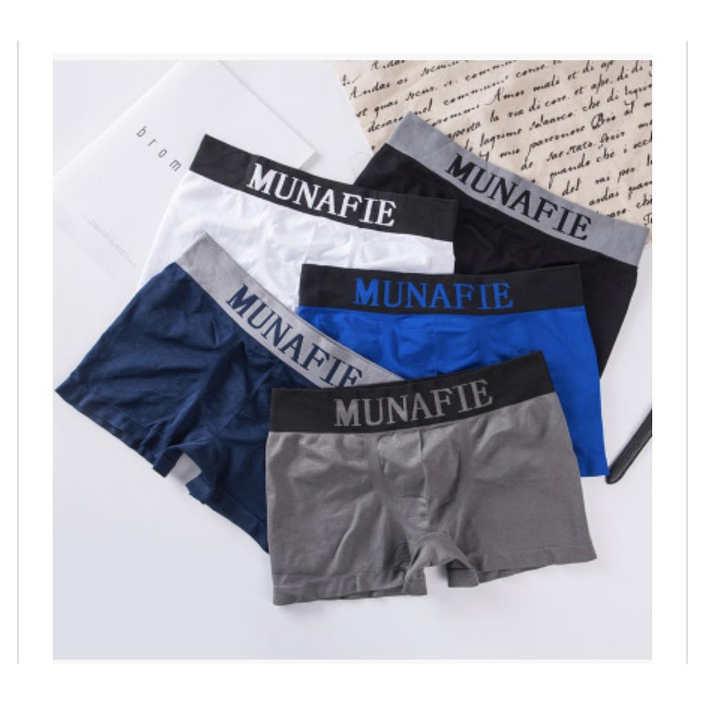 COMBO 5 QUẦN DỆT TRƠN CAO CẤP MUNAFIE NP18 (cỡ XL|XXL)