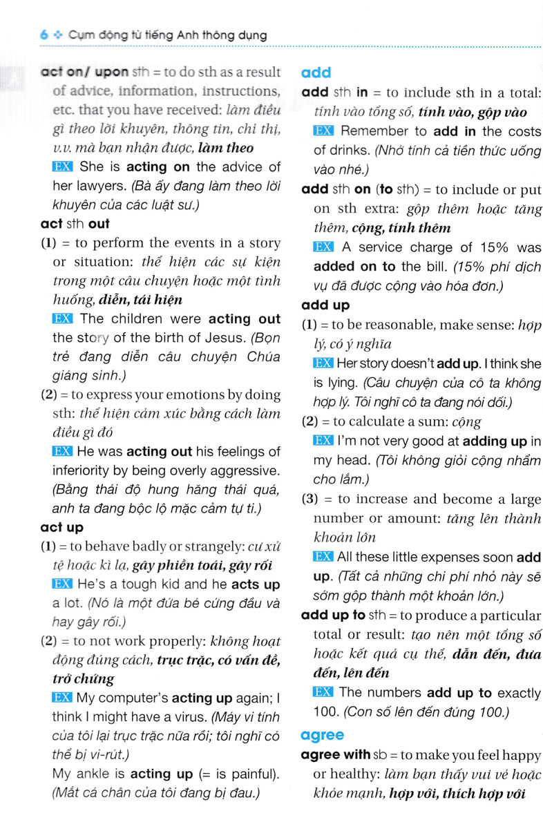 Cụm Động Từ Tiếng Anh Thông Dụng - Common English Phrasal Verbs - HASA