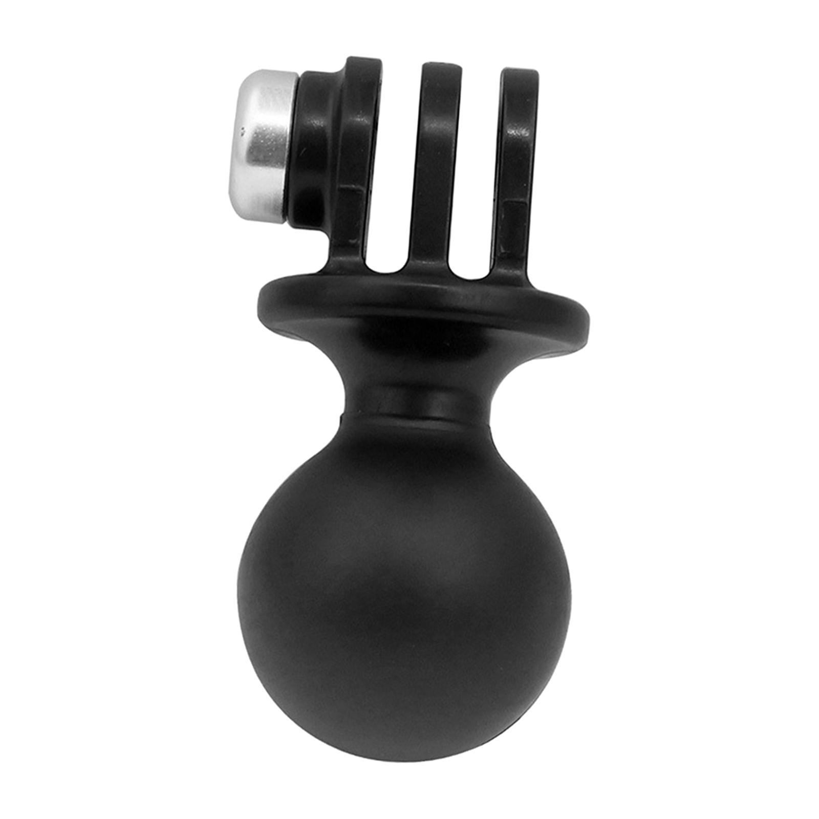 Ball Head Mount Adapter Accessory Sports Camera Durable 360 Degree Adjustment, Easy to Install ,Action Camera Ball Adapter