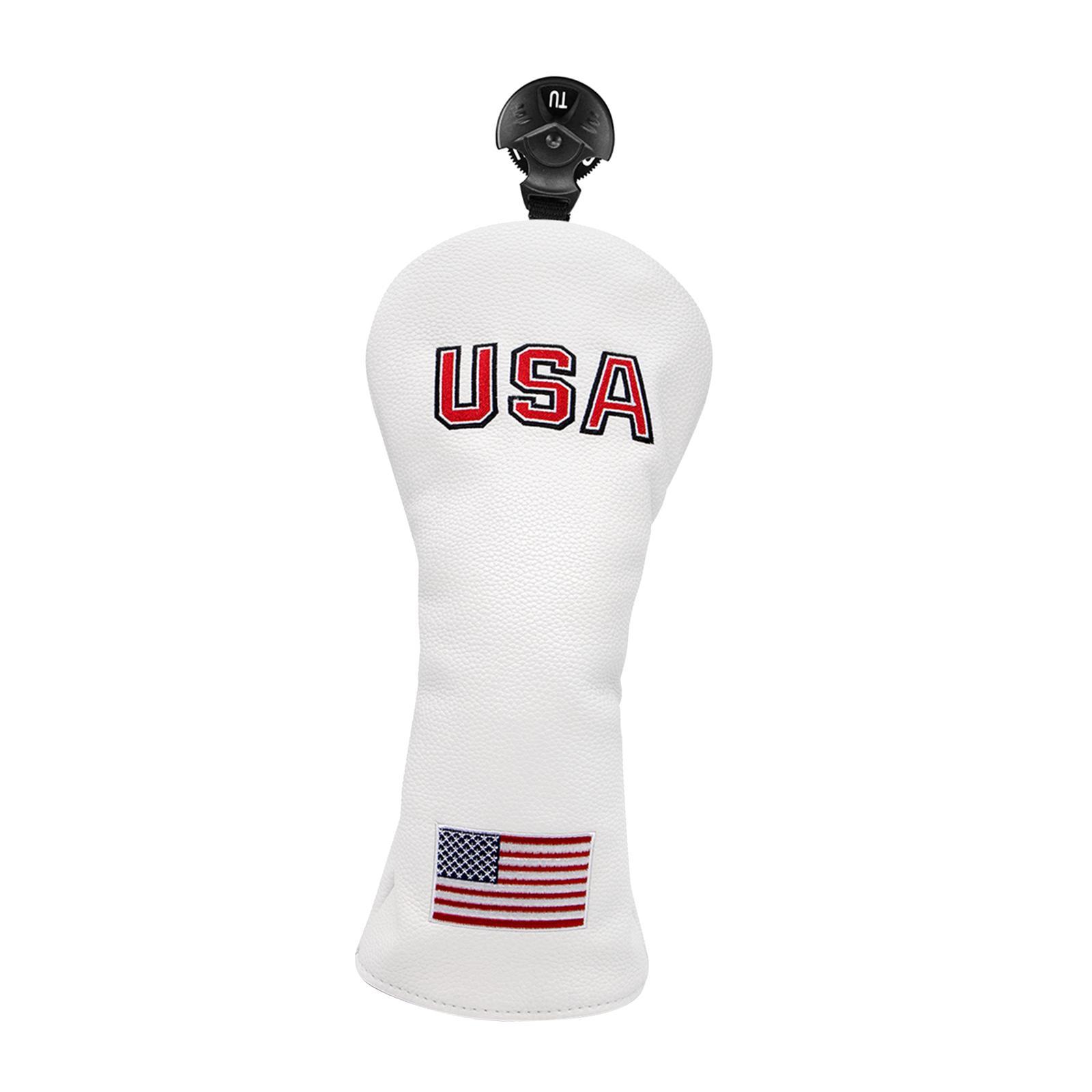 PU Leather Golf  Cover Fairway Headcover Guard