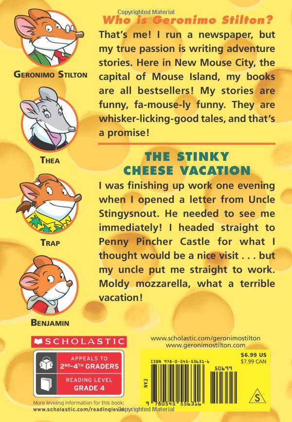 Sách ngoại văn: Geronimo Stilton 57 - The Stinky Cheese Vacation