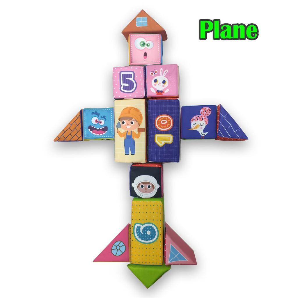 Bộ Khối hình Diệu Kì PiPo Soft Blocks