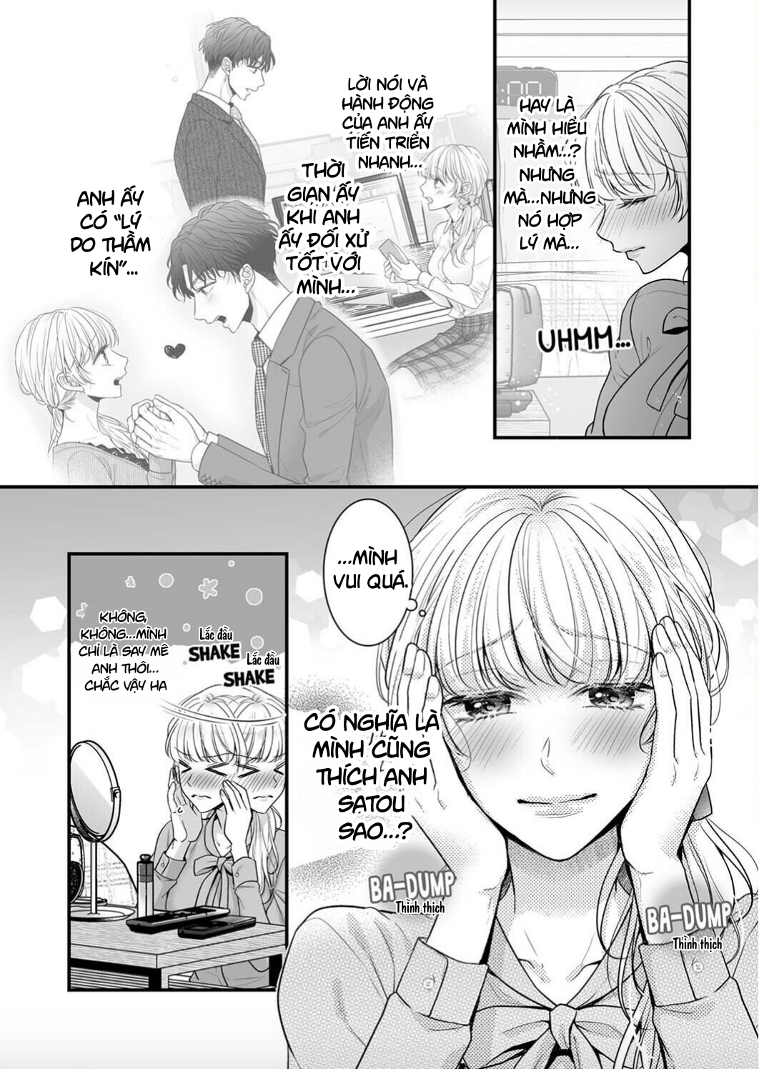 satou không chịu buông tay! chapter 3.2 4